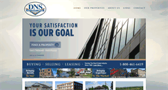 Desktop Screenshot of dnsrealestate.ca