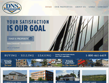 Tablet Screenshot of dnsrealestate.ca